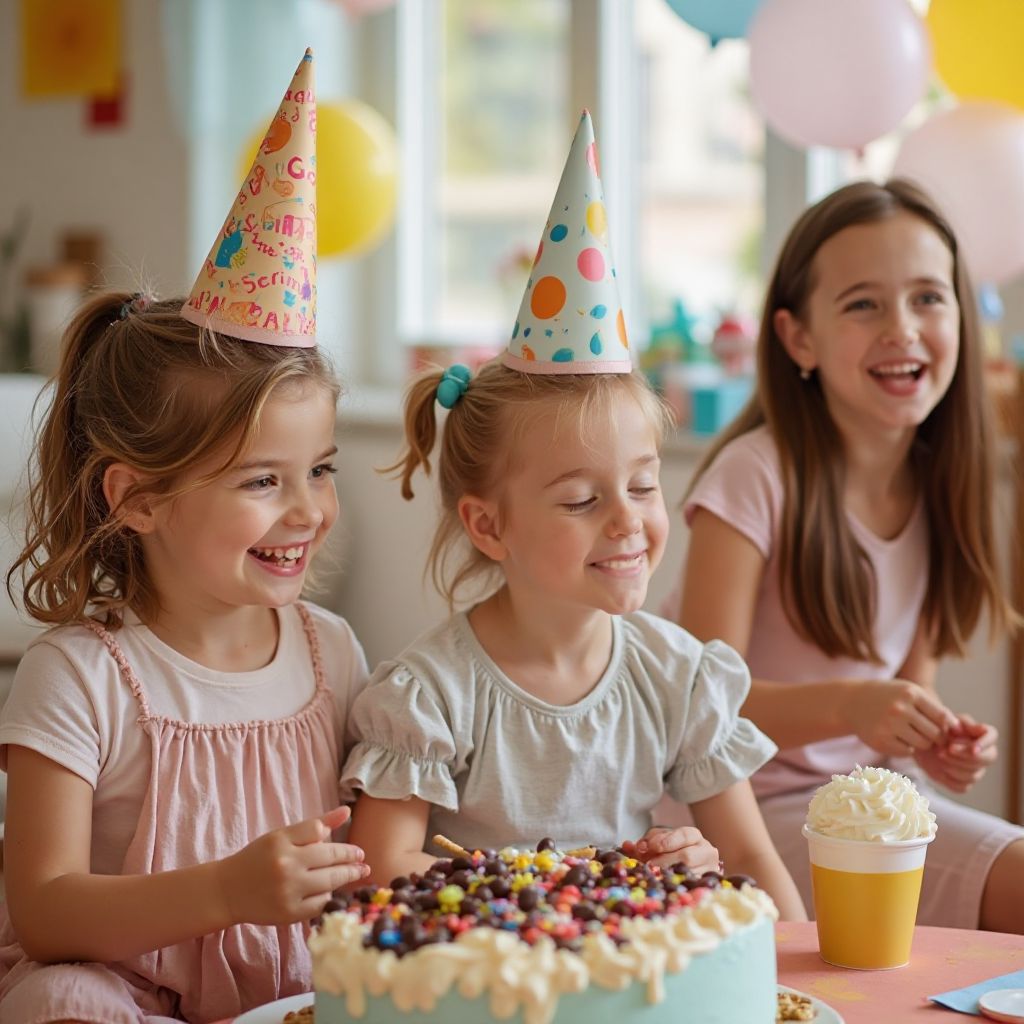 Children enjoying party