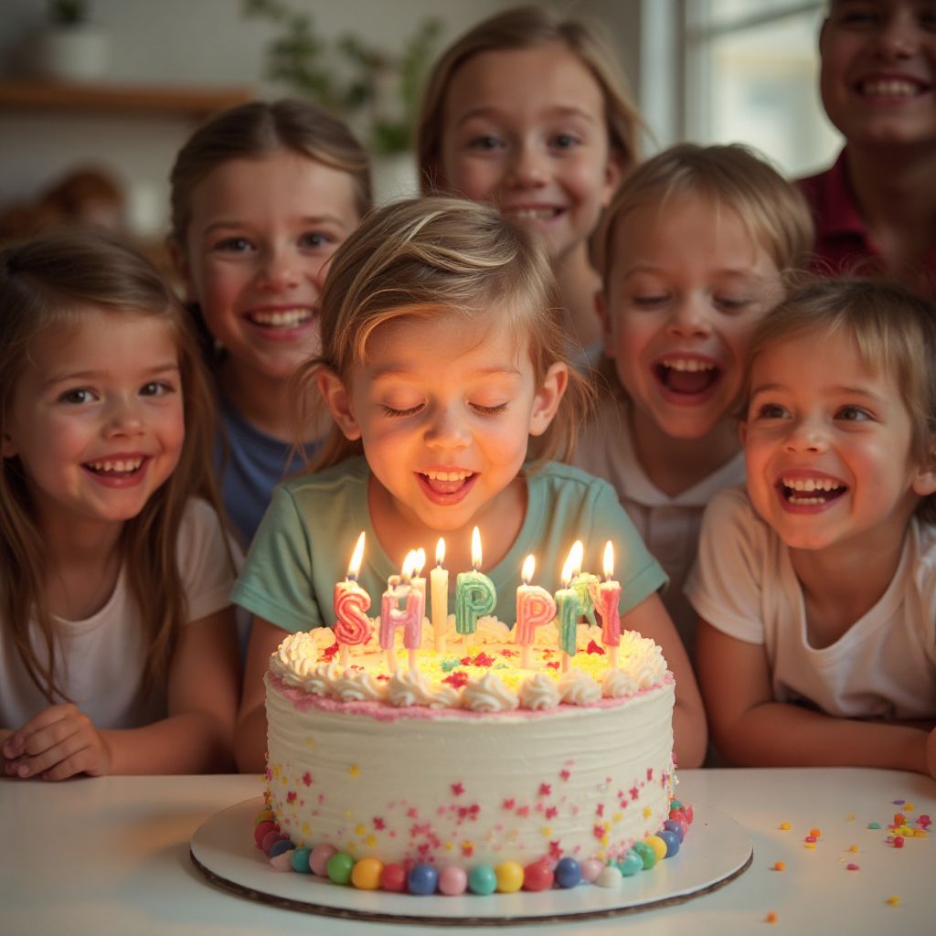 Happy celebration moment