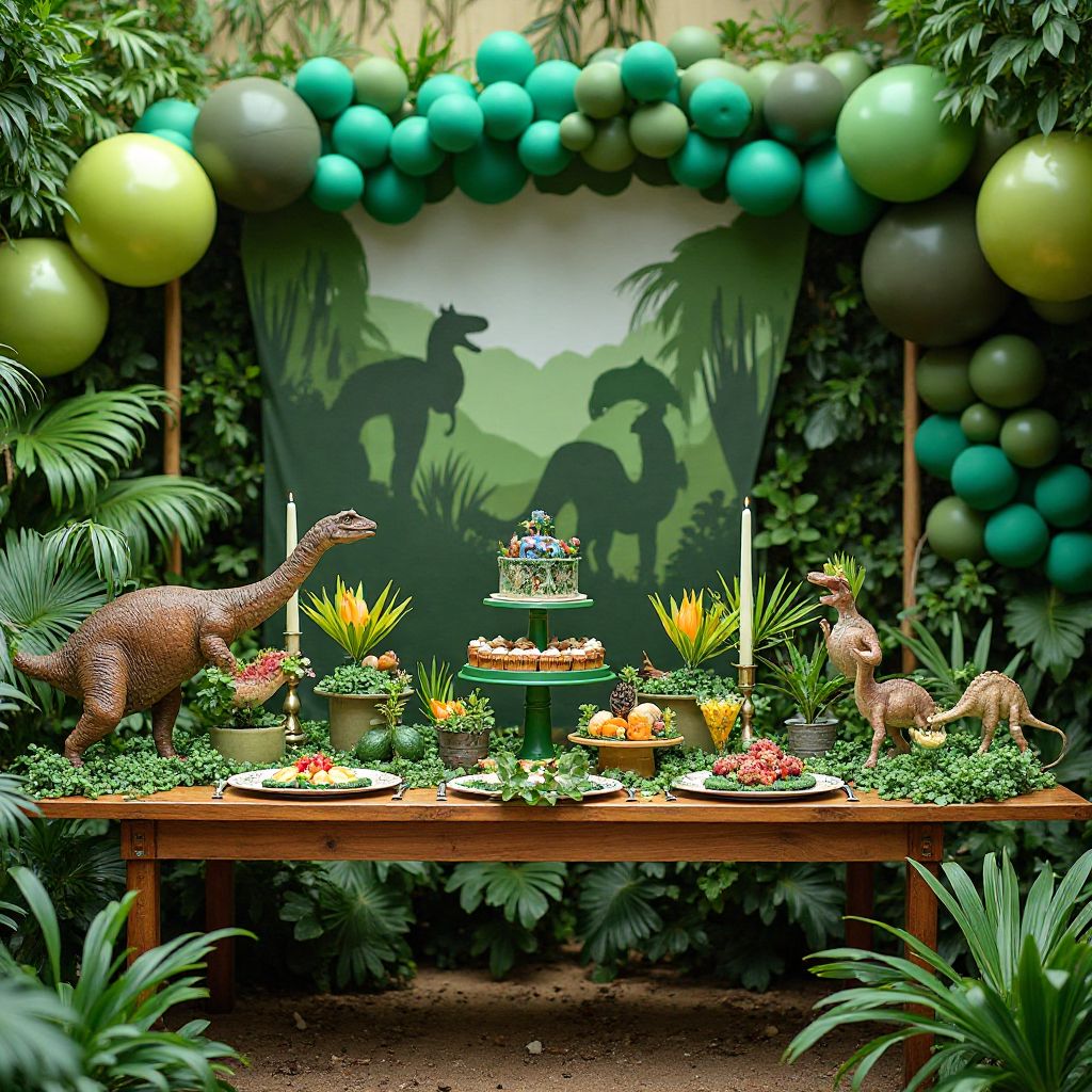 Dinosaur adventure party